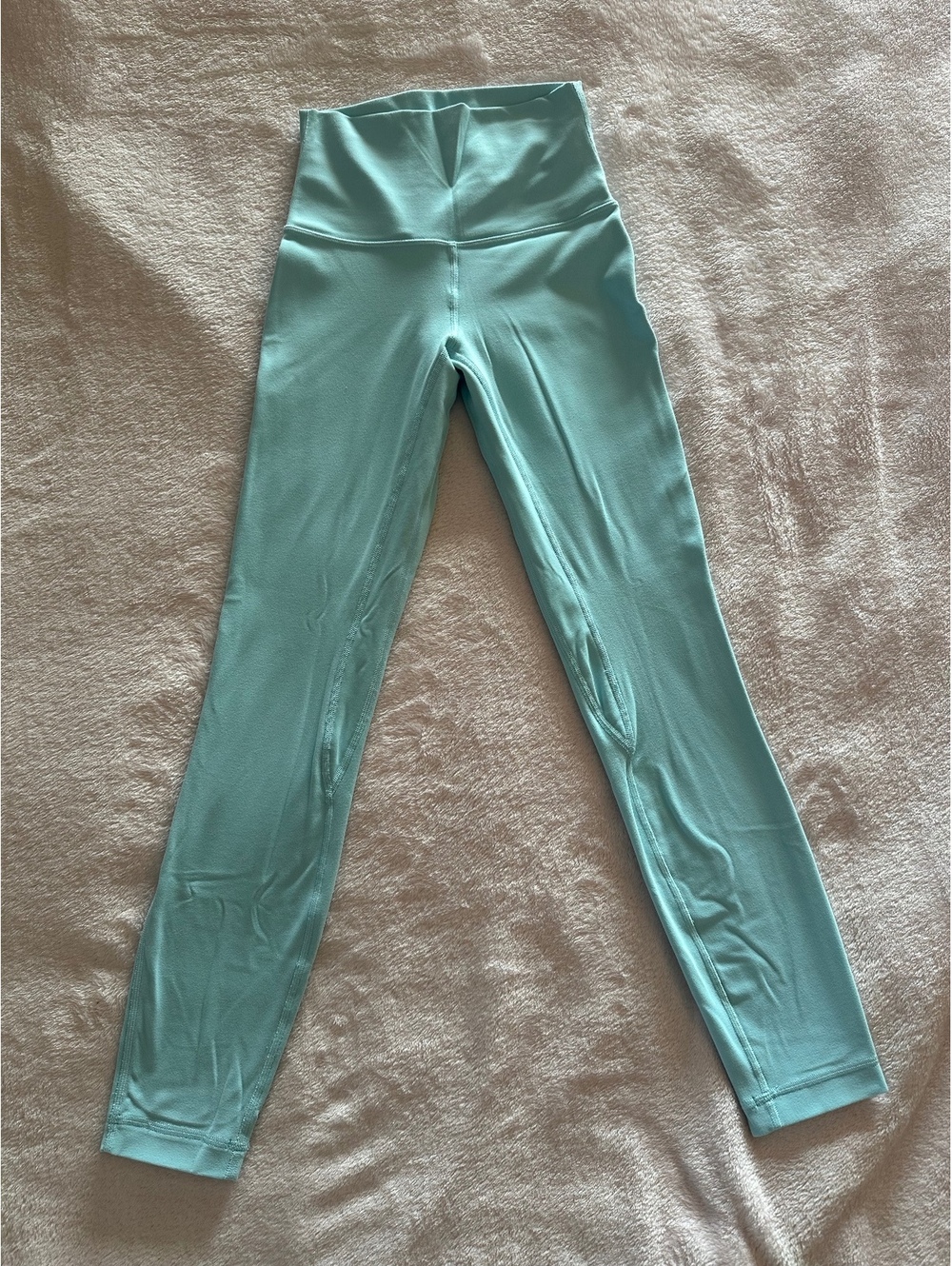 Align High-Rise Pant 25" Buttery Soft Nulu * Light Ice Blue Mint - Size 2